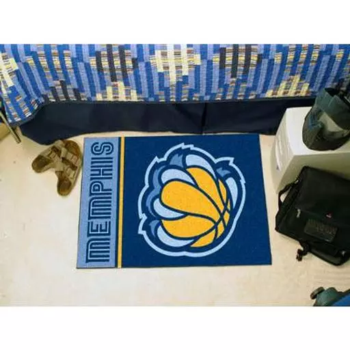 Memphis Grizzlies Uniform Inspired Starter Rug 19"x30"