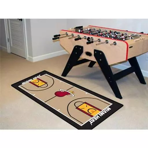 Miami Heat NBA Court Runner 24x44