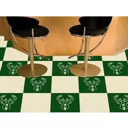 Click here to learn more about the Milwaukee Bucks Carpet Tiles 18"x18" tiles.