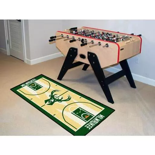 Milwaukee Bucks NBA Court Runner 24x44