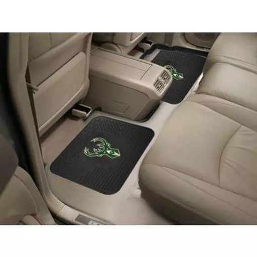 Milwaukee Bucks Backseat Utility Mats 2 Pack 14"x17"