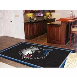 Click here to learn more about the Minnesota Timberwolves Rug 5''x8''.