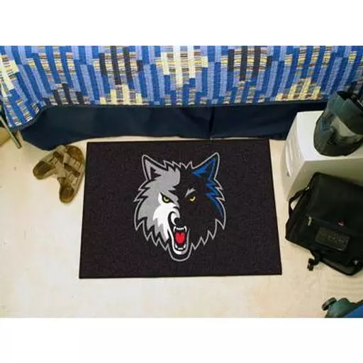 Minnesota Timberwolves Uniform Inspired Starter Rug 19"x30"