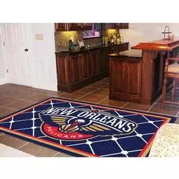 Click here to learn more about the New Orleans Pelicans Rug 5''x8''.