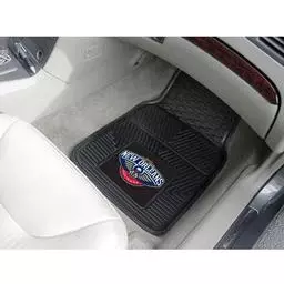 Click here to learn more about the New Orleans Pelicans Heavy Duty 2-Piece Vinyl Car Mats 17"x27".