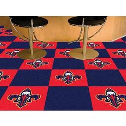 Click here to learn more about the New Orleans Pelicans Carpet Tiles 18"x18" tiles.