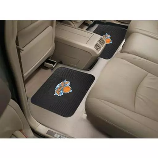 New York Knicks Backseat Utility Mats 2 Pack 14"x17"