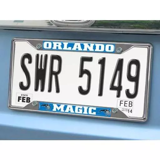 Orlando Magic License Plate Frame 6.25"x12.25"