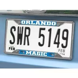 Click here to learn more about the Orlando Magic License Plate Frame 6.25"x12.25".