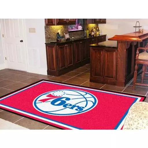 Philadelphia 76ers Rug 5''x8''