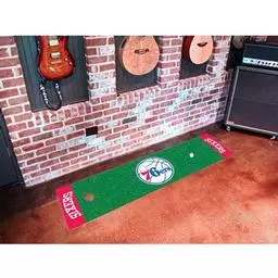 Click here to learn more about the Philadelphia 76ers Putting Green Runner.