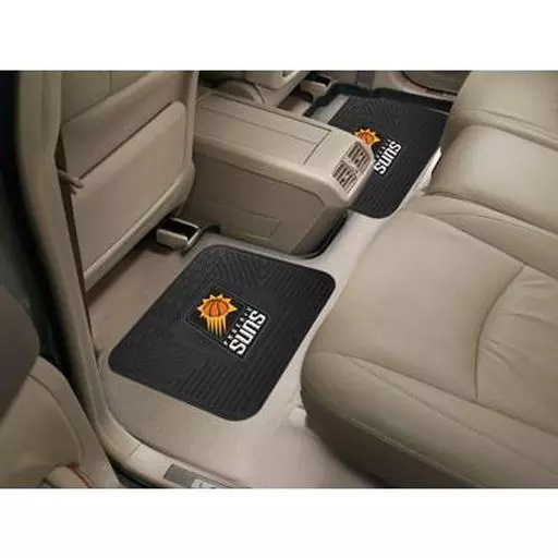 Phoenix Suns Backseat Utility Mats 2 Pack 14"x17"