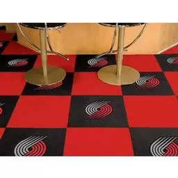 Click here to learn more about the Portland Trail Blazers Carpet Tiles 18"x18" tiles.