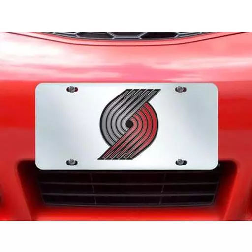 Portland Trail Blazers License Plate Inlaid 6"x12"