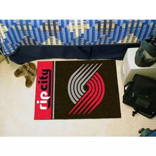 Portland Trail Blazers Uniform Inspired Starter Rug 19"x30"