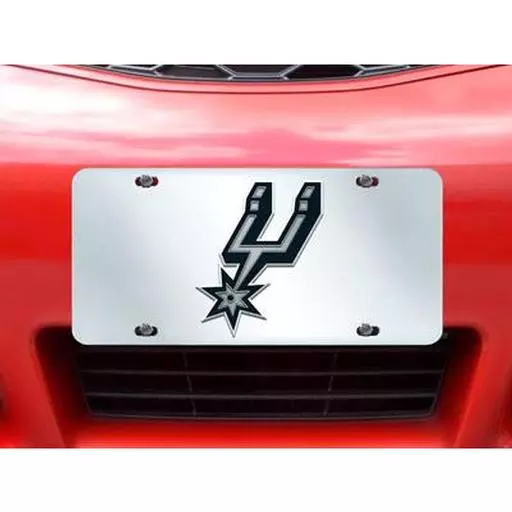 San Antonio Spurs License Plate Inlaid 6"x12"