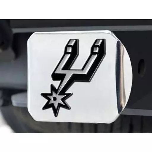 San Antonio Spurs Hitch Cover 4 1/2"x3 3/8"