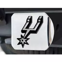 Click here to learn more about the San Antonio Spurs Hitch Cover 4 1/2"x3 3/8".