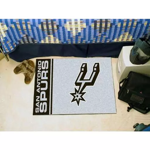 San Antonio Spurs Uniform Inspired Starter Rug 19"x30"