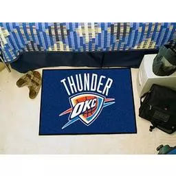 Click here to learn more about the Oklahoma City Thunder Starter Rug 19" x 30".