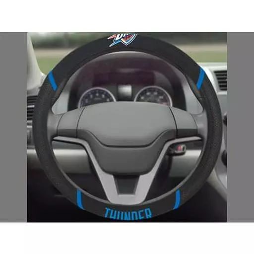 Oklahioma City Thunder Steering Wheel Cover 15"x15"