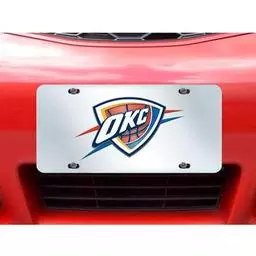 Click here to learn more about the Oklahoma City Thunder License Plate Inlaid 6"x12".