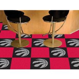 Click here to learn more about the Toronto Raptors Carpet Tiles 18"x18" tiles.