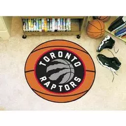 Click here to learn more about the Toronto Raptors Basketball Mat 27" diameter.