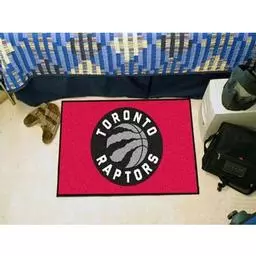 Click here to learn more about the Toronto Raptors Starter Rug 19" x 30".