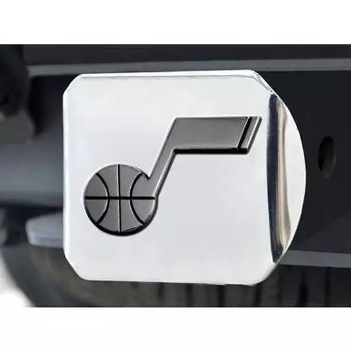 Utah Jazz Hitch Cover 4 1/2"x3 3/8"