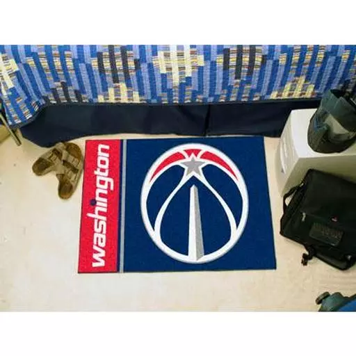 Washington Wizards Uniform Inspired Starter Rug 19"x30"