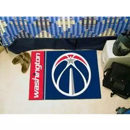 Click here to learn more about the Washington Wizards Uniform Inspired Starter Rug 19"x30".