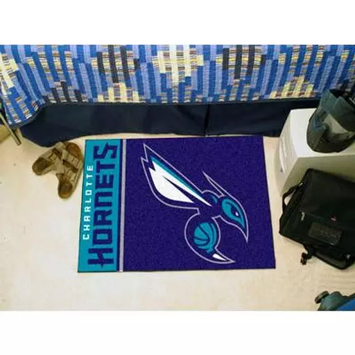 Charlotte Bobcats Uniform Inspired Starter Rug 19"x30"