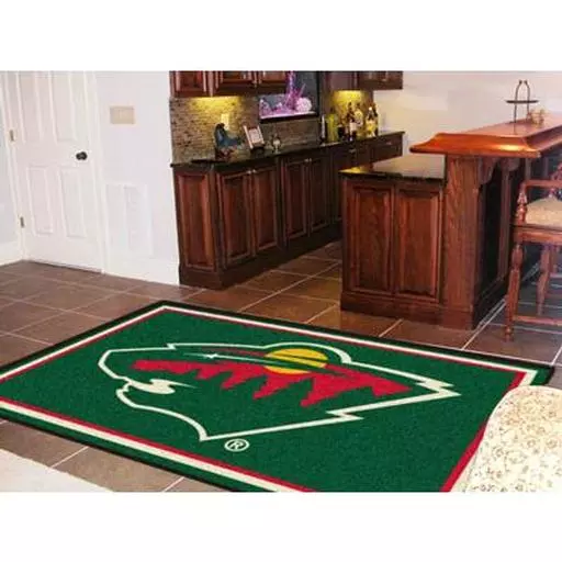 Minnesota Wild Rug 5''x8''