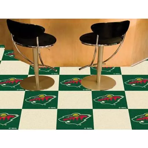 Minnesota Wild Team Carpet Tiles