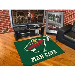 Click here to learn more about the Minnesota Wild Man Cave All-Star Mat 33.75"x42.5".