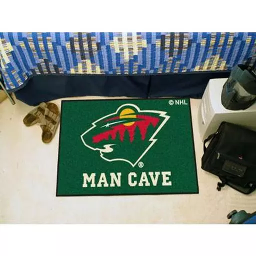 Minnesota Wild Man Cave Starter Rug 19"x30"