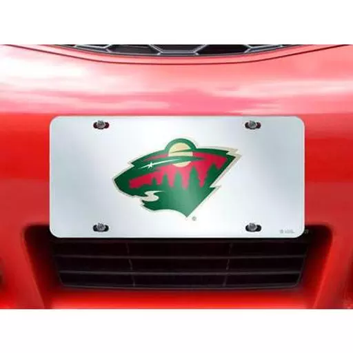 Minnesota Wild License Plate Inlaid 6"x12"