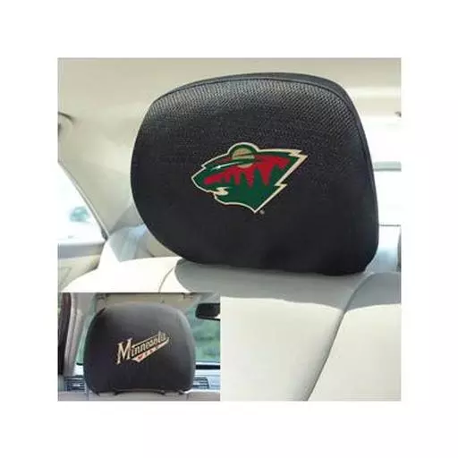 Minnesota Wild Head Rest Cover 10"x13"