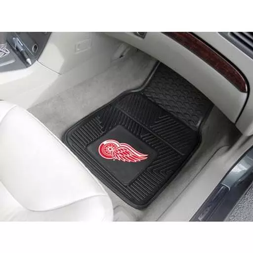 Detroit Red Wings 2-pc Vinyl Car Mat Set