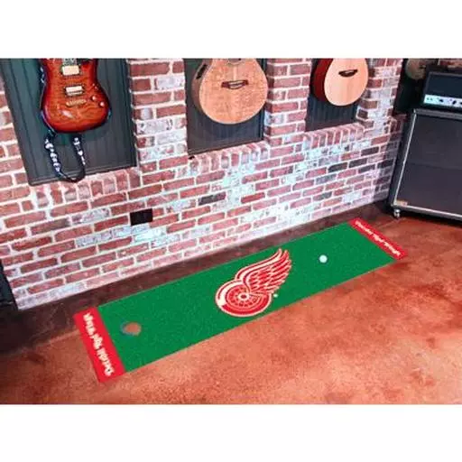 Detroit Red Wings Putting Green Mat