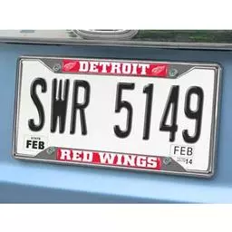 Click here to learn more about the Dertoit Red Wings License Plate Frame 6.25"x12.25".