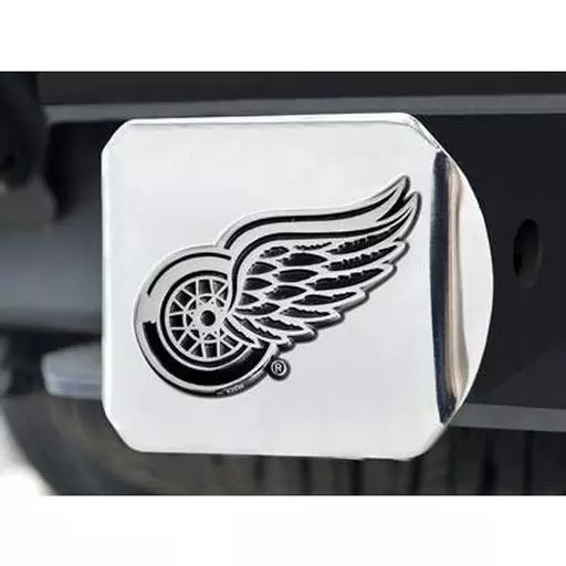 Detroit Red Wings Hitch Cover 4 1/2"x3 3/8"