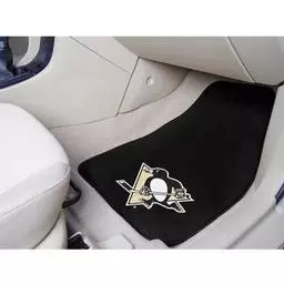 Click here to learn more about the Pittsburgh Penguins 2-pc Printed Carpet Car Mats 17"x27".
