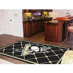 Click here to learn more about the Pittsburgh Penguins Rug 5''x8''.