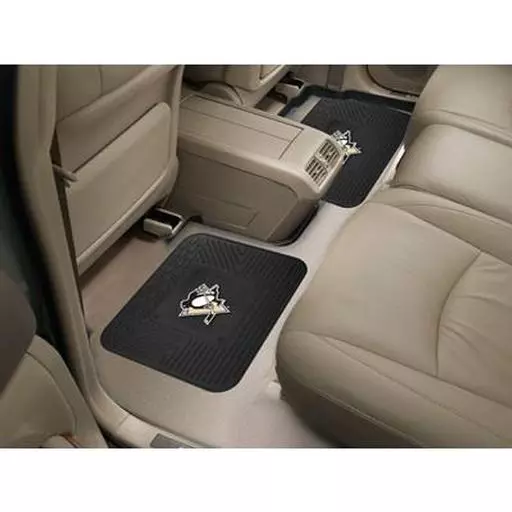 Pittsburgh Penguins Backseat Utility Mats 2 Pack 14"x17"