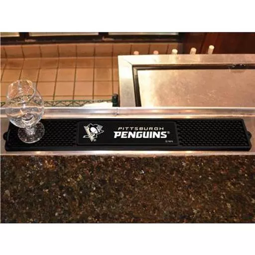 Pittsburgh Penguins Drink Mat 3.25"x24"