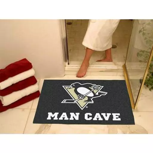 Pittsburgh Penguins Man Cave All-Star Mat 33.75"x42.5"