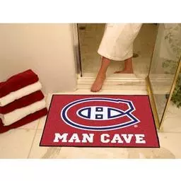 Click here to learn more about the Montreal Canadiens Man Cave All-Star Mat 33.75"x42.5".