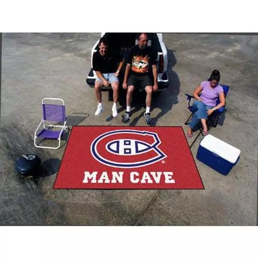 Montreal Canadiens Man Cave UltiMat Rug 5''x8''